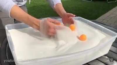 The way Sand acts when you put air in the right Places
