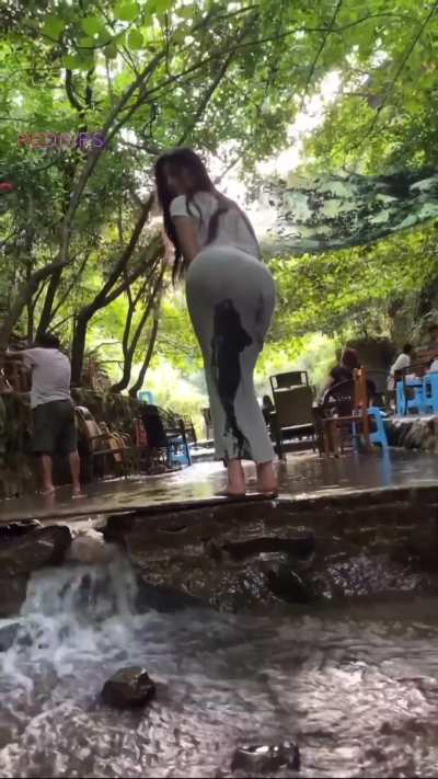Unexpectedly wet