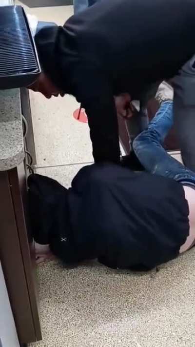 Man Gets Hit In The Face With A Can And Beatdown After Calling A Man The N Word