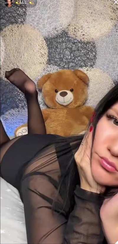 Beautiful pantyhose feet of LLL