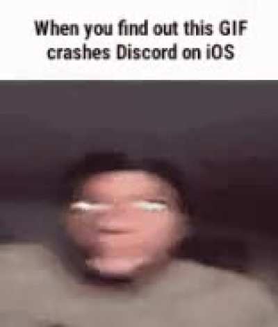 Why does this gif crash discord on iphone?