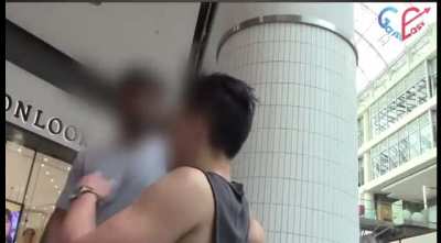 Pick-up student awkwardly approaching women in public. Followed by him being encouraged by his &ldquo;coach.&rdquo;