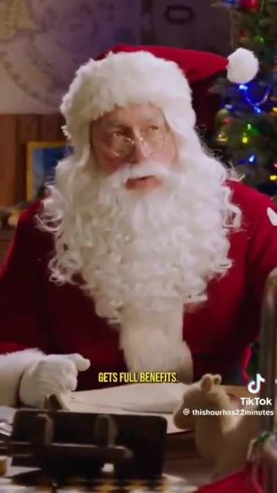 Santa's a union man