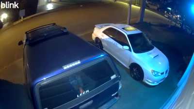 Umm I think something was sitting in my car last night. Camera noticed “movement” around 2am