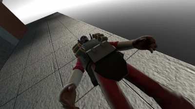 demoman falls onto the void but its (poorly made) on gmod