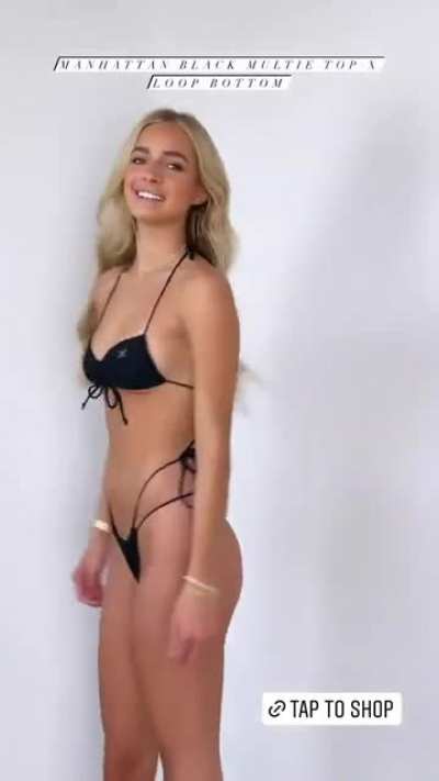 WOW (2/2) - New blonde babe (name/@?)