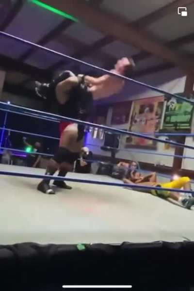 Dude goes a little overboard with the powerboms