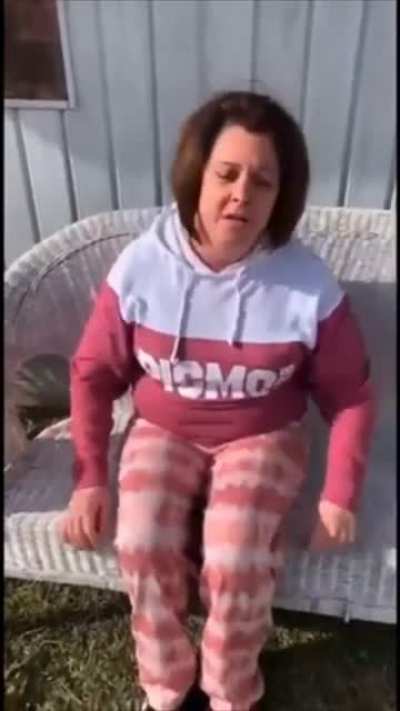 Woman pretends to have side effects of Covid vaccine (but she’s actually dancing)