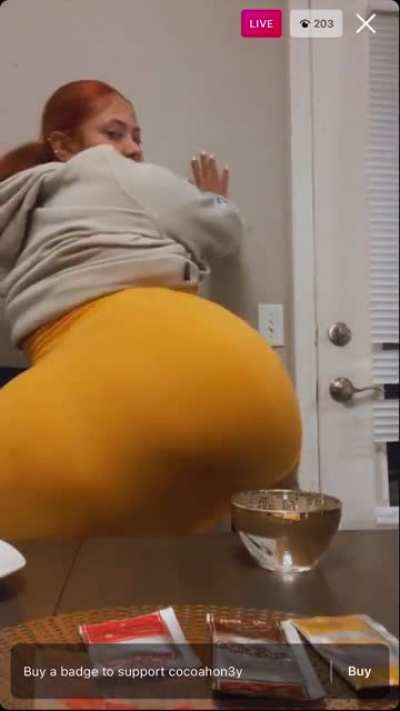 At this point I feel like she&rsquo;s just BEGGING to get fucked doggystyle 😅 seems like she ain&rsquo;t been fucked ina while the way she be actin 🤔 she be horny as hell 😂😅😈