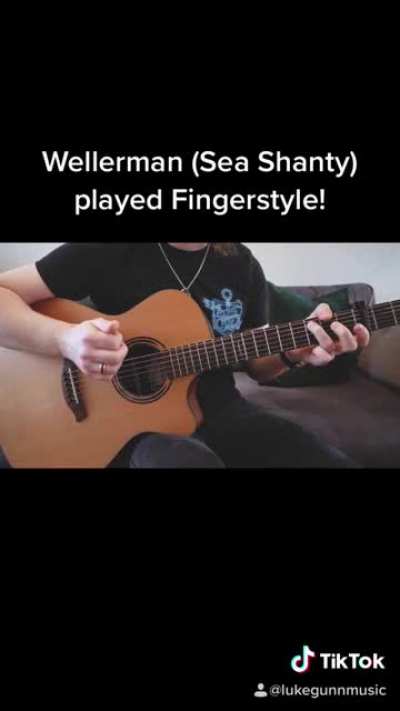 Wellerman (Sea Shanty), played solely on guitar! 🎸