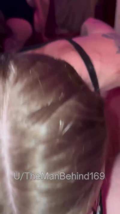 Once I cum then go to my balls 