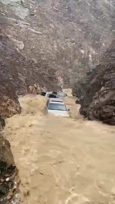 When you think your car is powerful enough to pass the torrent