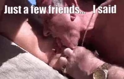 A lovely warm, sunny afternoon&hellip;and a group of perverts with a fondness for a young, eager mouth and a tight, smooth pussy. What more could you ask for&hellip;? **