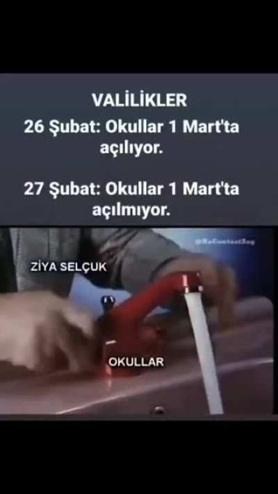 A&ccedil;ıyorsan a&ccedil; kapıyorsan kapa Ziyaaaaa