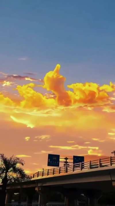 A sign from above