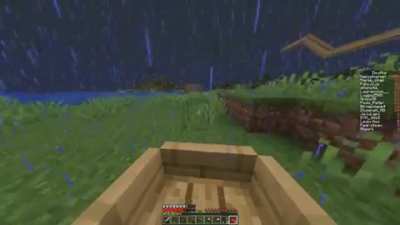 skeleton horsemen spawned while i was transporting a villager