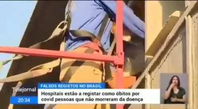 A RTP de Portugal veio ao Brasil investigar quest&otilde;es de mortes associadas ao Covid-19 e que n&atilde;o tinham a ver com a doen&ccedil;a, eis o que ela descobriu: