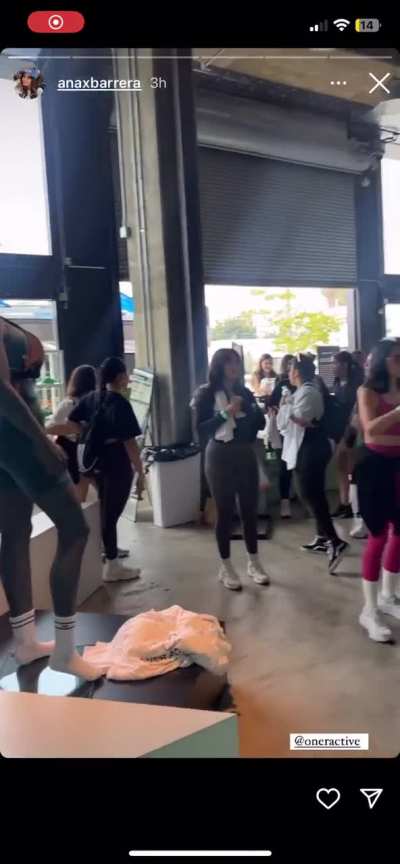 Ana at the event