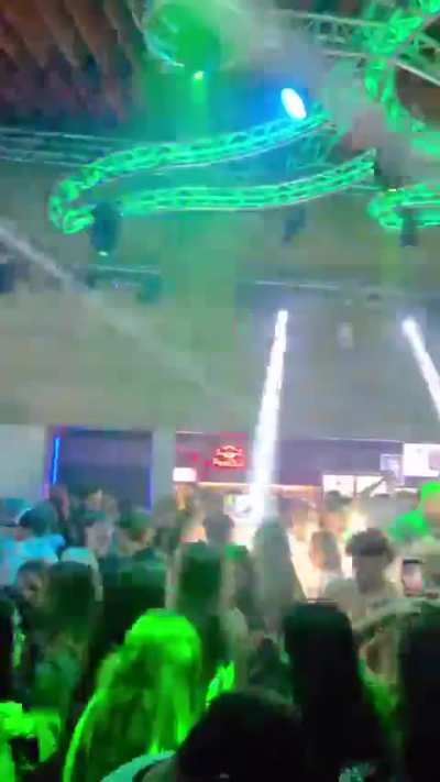Local DJ tests my remix of "Sweet Nothing" in the club