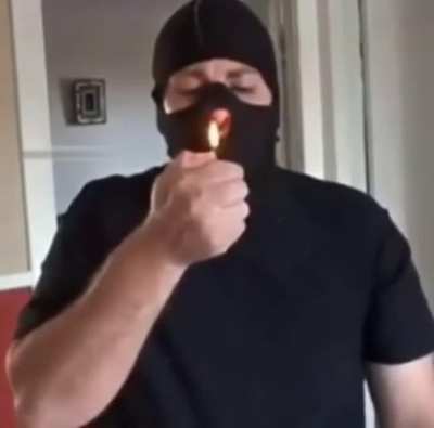 Fire crackers stunt did not go as expected