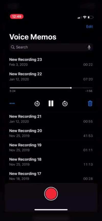 ...I found this on Twitter. This is NOT my recording.