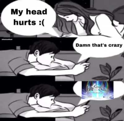Sorry bitch I got a event to grind