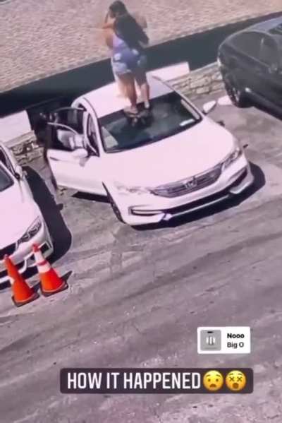 Dancing on car while you are drunk
