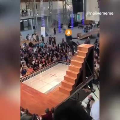 the stairs up
