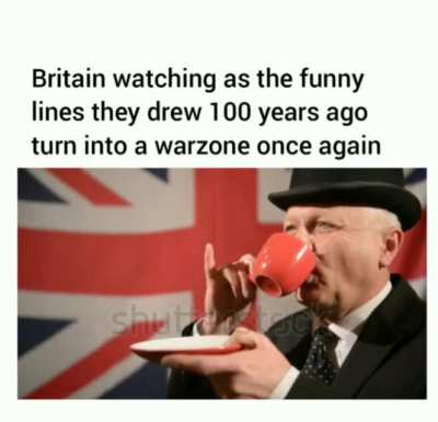 Let foreigners divide the land they said, it will be fun they said