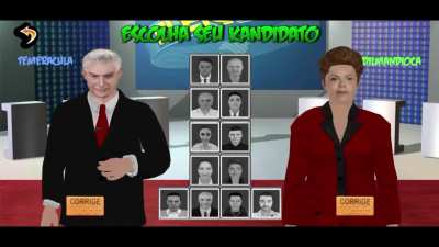 Jogo do Bolsonaro vs Lula. BR &eacute; phoda, man