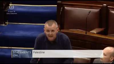 An Irish politician (Richard Boyd Barrett): "What are the Palestinians supposed to do?!"