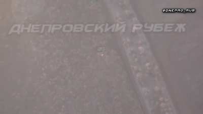 Lancets hit 2 Ukrainian tanks and ignite them, right bank of the Dnieper river