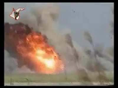 Us Bradley destroyed by Islamic army in Iraq