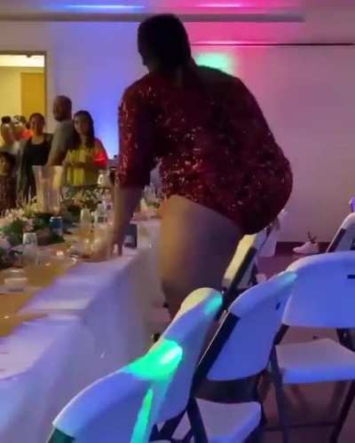 HMF while I jump on the table