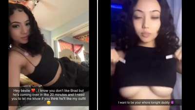 your crush sent only two snaps today, one to you and one to your bully