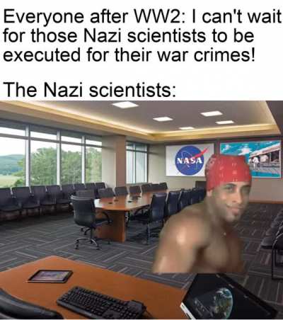 We're NASA now!