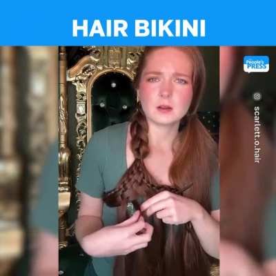 Hair bikini