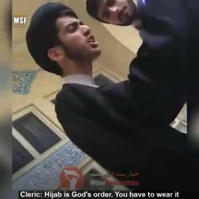 Iranian women against Clerics