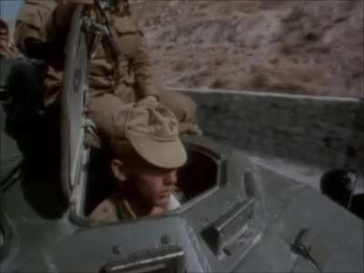 [Documentary] Catching a ride with a BTR-80 crew on an Afghan highway during the Soviet-Afghan War, from Jeff B. Harmon's documentary of the Soviet-Afghan War, "Afghan: The Soviet Experience"