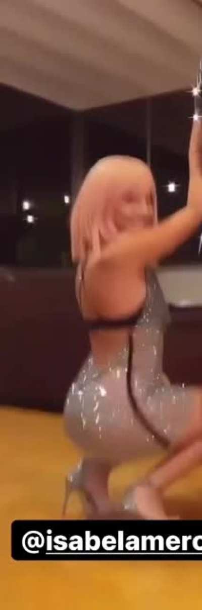 She's sexy as fuck, and yes that's a thong