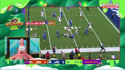 [Highlight] Patrick Star&rsquo;s commentary of Russell Wilson&rsquo;s interception in the 2022 Broncos-Rams Christmas Game