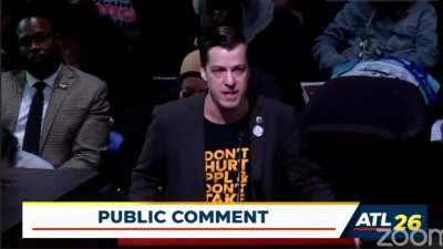 Chase Oliver Brings Fire to Atlanta City Council re: Cop City