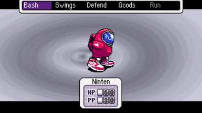 AmongBound (rare earthbound enemy)
