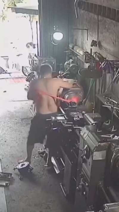 This guy is so lucky