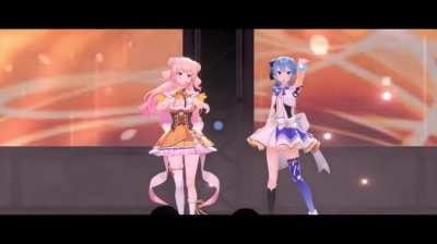 [3D Live] EGOIST Departures - Momosuzu Nene, Hochimachi Suisei