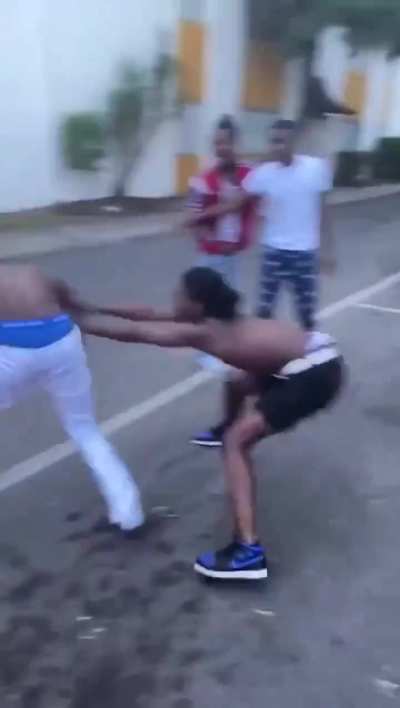 Boyfriend Attacked His Girlfriend So Her Male Fri