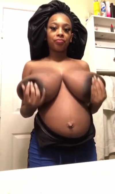 Amazing huge udders