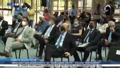 Ministro de educación de Formosa burro