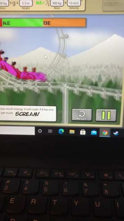Found this old flash coaster simulator and thought I recognized something