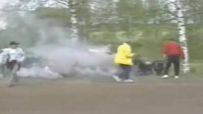 Pasi Mielonen's Fatal Crash @ Salpausselk&auml;-ralli 1999